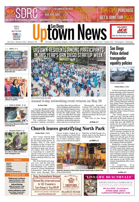 san diego uptown news volume 11 issue 10 by san diego community newspaper group issuu