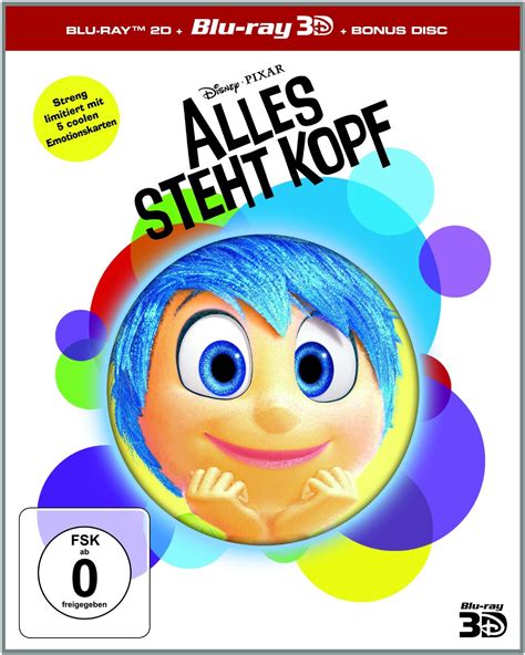 Angst Inside Out Alles Steht Kopf 3d Blu Ray Review Rezension