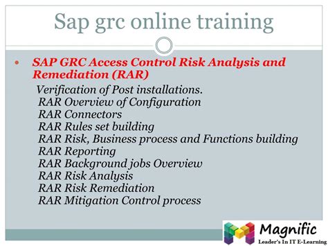 Ppt Sap Grc Online Training Powerpoint Presentation Free Download