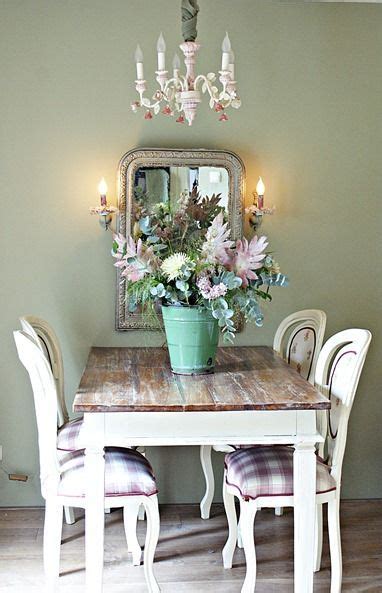 Pin By Tena Greenwald On She Dreams In Colors Shabby Chic Dining Room