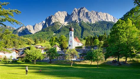 Garmisch Partenkirchen Beautiful Scenery On The Zugspitze Germany Travel