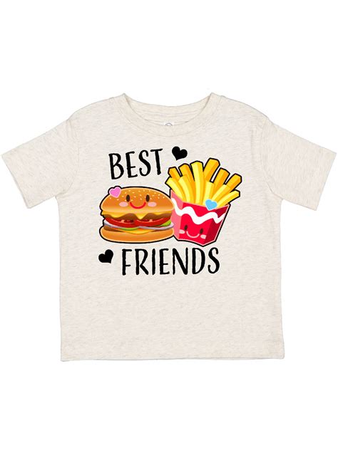 Inktastic Best Friends Burger And Fries T Toddler Boy Or Toddler