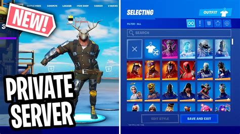 How To Get Every Fortnite Skin And Emote For Free With A Private