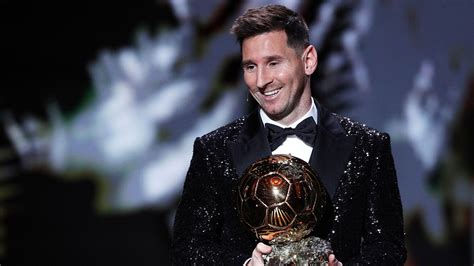 Lionel Messi Wins Record Seventh Ballon Dor The New York Times