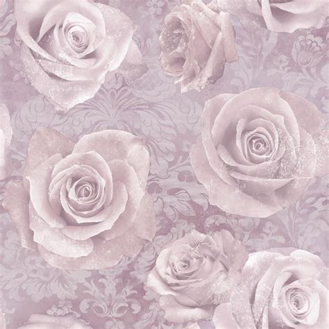 Arthouse Rose Pink Damask Wallpaper French Style Soft Blush Tones