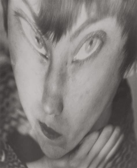 Berenice Abbott Self Portrait With Distortion Circa 1945 Flashbak