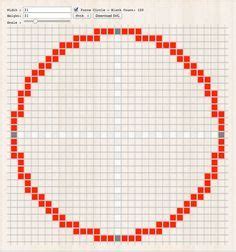 A circle chart is a diagram used as guidelines when making circles. Minecraft perfect circle guide | Birthday ideas ...