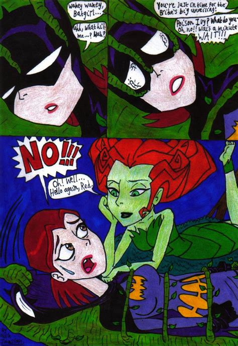 Batgirl Unmasked By Poison Ivy By Krytenmarkgen 0 On