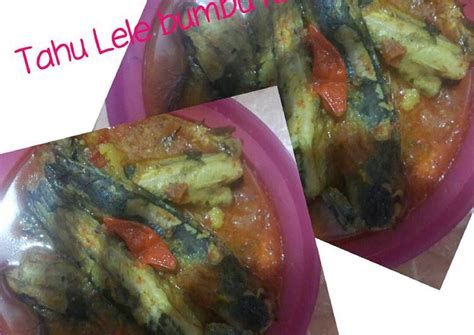 3 butir telur rebus yg dikupas dan disayat2 5 resep tahu bumbu kuning tanpa santan bahan bahan: Resep Tahu Lele Bumbu Kuning oleh Ruth Irma - Cookpad