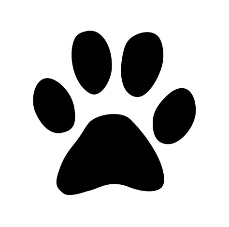 Cat Paw Print Vector At Collection Of Cat Paw Print