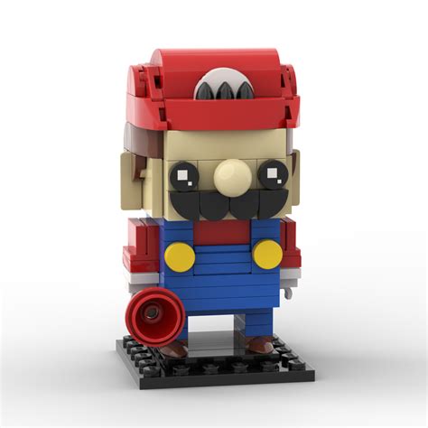 Lego Moc Super Mario Brickheadz By Custominstructions Rebrickable