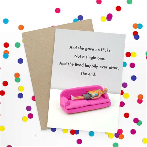 No Fucks Funny Greeting Card By Bold And Bright