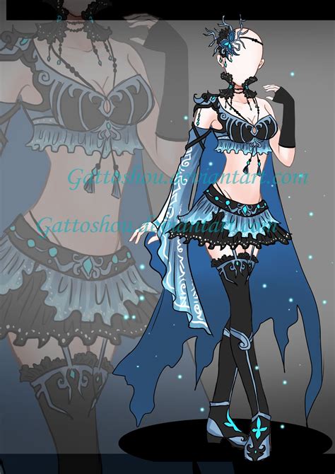 Outfit ADOPT Auction OPEN By Gattoshou Trajes De Anime Anime Ropa Vestidos Anime