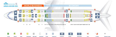 Seat Map Airbus A330 200 Klm Best Seats In The Plane