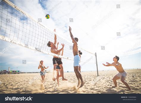 People Playing Volleyball Beach Images Browse 20017 Stock Photos