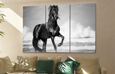 Horse Canvas Horse Wall Art Horse Canvas Wall Art Horse Decor Horse