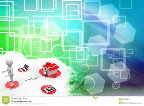 .gratis de casa del electricista sl con nif/cif b48218812, de vizcaya: Hombre 3d Con La Casa Bloqueada Del Ordenador Portátil Y ...