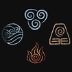 'The four Elements Avatar symbols' Essential T-Shirt by Colferninja ...