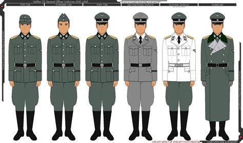 Waffen-SS General Officer Uniforms by Grand-Lobster-King on DeviantArt png image