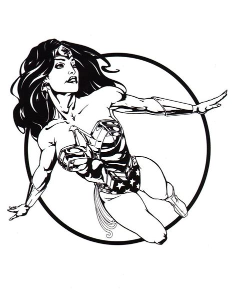 Image Result For Wonder Woman Art Black And White Wonder Woman Art