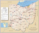Reference Maps of Ohio, USA - Nations Online Project