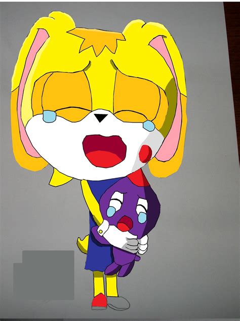 Sonic & friends sidekick to amy rose, cream the rabbit is a cute, hardworking friend. star the rabbit (crying) - Sonic Fan Characters Fan Art ...