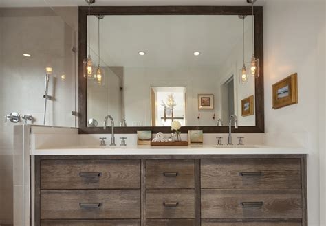 Contemporary bathroom with elaborate vanity design lit up fashionably. 19+ Bathroom Vanity Designs, Decorating Ideas | Design ...