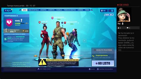 Jugando A Fornite En Patio De Juegos Fortnite Con Nayara Youtube