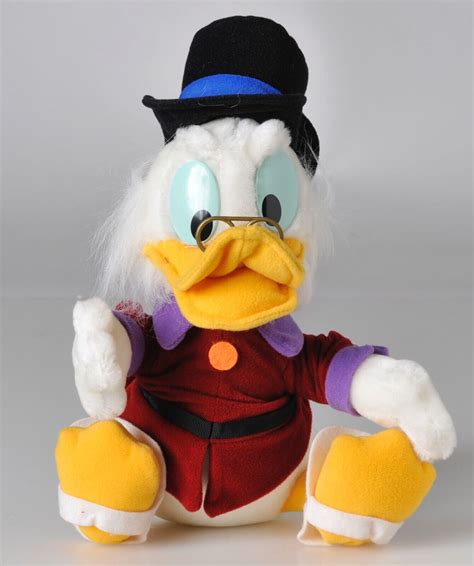 Vintage Disneyland Walt Disney World Scrooge Mcduck 12 Plush With Tag