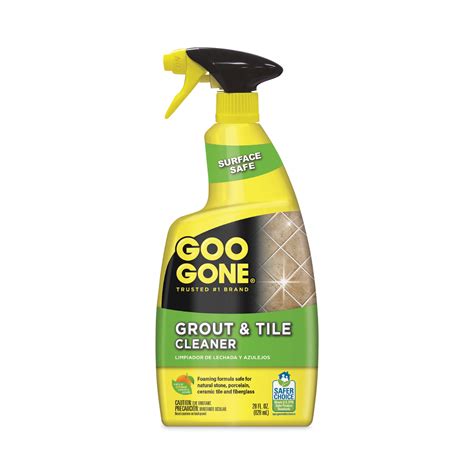 Goo Gone Grout And Tile Cleaner Citrus Scent 28 Oz Trigger Spray