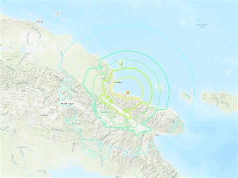 Magnitude 67 Earthquake Hits Papua New Guinea International