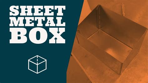 Make A Sheet Metal Box Puzzle Shift Create