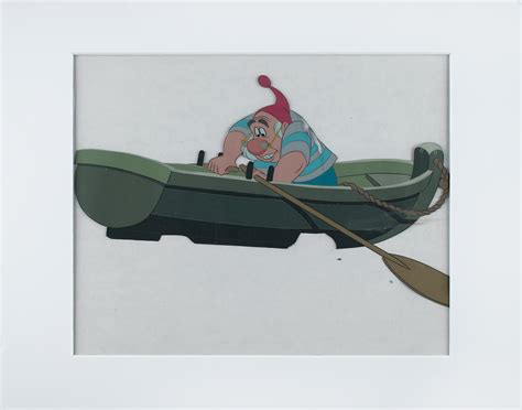Mr Smee Production Cel From Peter Pan Rr Auction