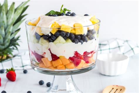 Layered Fruit Salad Recipe