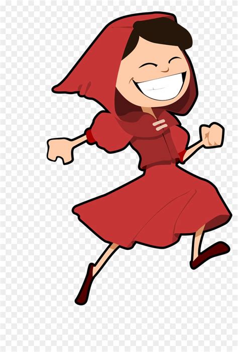 Little red riding hood cartoon vector art & graphics. Little Red Riding Hood Cartoon Clip Art - Cartoon Little ...