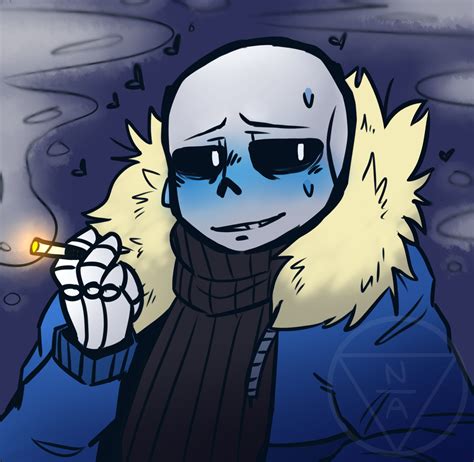 Another Bloody Drawing Of Sans And Yet More To See By Negative Apex On