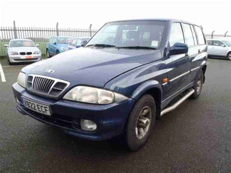 Daewoo 1999 Musso Td Auto Blue Car For Sale