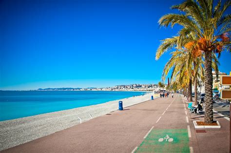 Promenade Des Anglais In Nizza Flanieren An Der Mittelmeerküste