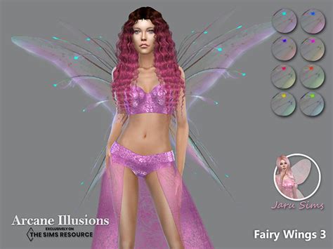 The Sims Resource Arcane Illusions Fairy Wings 3