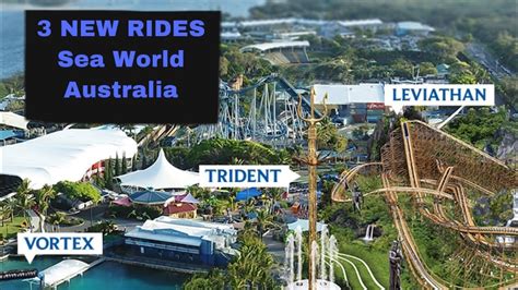 3 New Major Rides At Sea World Australia 2019 2020 The New Atlantis