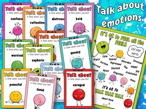 Talk About Emotions Item 400 Elsa Support For Emotional Literacy