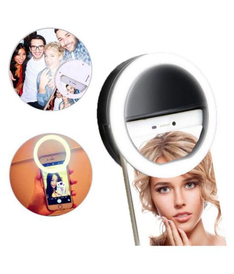 Leco Rechargable Selfie Ring Light Flash For Tiktok Musically And Smule