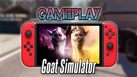 Goat Simulator The Goaty Gameplay Nintendo Switch Youtube