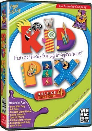 Learning Company Kid Pix Deluxe 4 Software