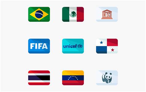 Flags Seven Flags Of Continents Hd Png Download Transparent Png