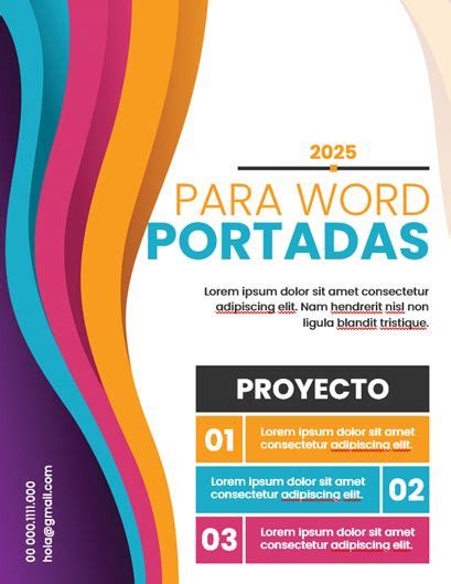 Portadas Para Word Plantilla Gratis 👈 Portadas Tesis Portadas