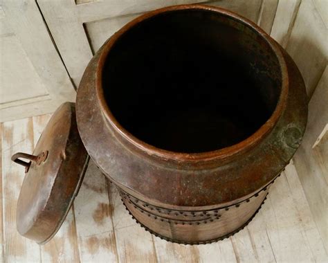 Large Victorian French Copper Still With Lid Clubhouse Interiors