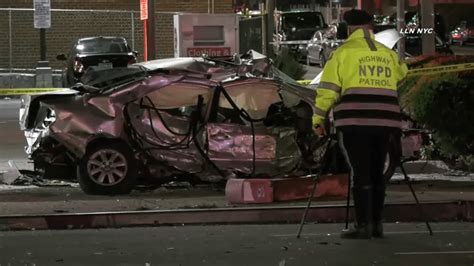 Man Charged With Manslaughter In High Speed Crash That Killed Nyc