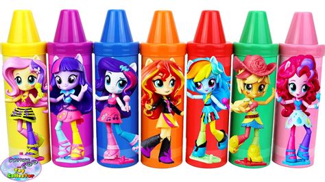 My Little Pony Surprise Giant Crayons Equestria Girls Minis Surprise