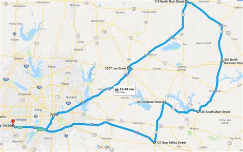 Jerrys Texas Counties Road Trip January 2019
